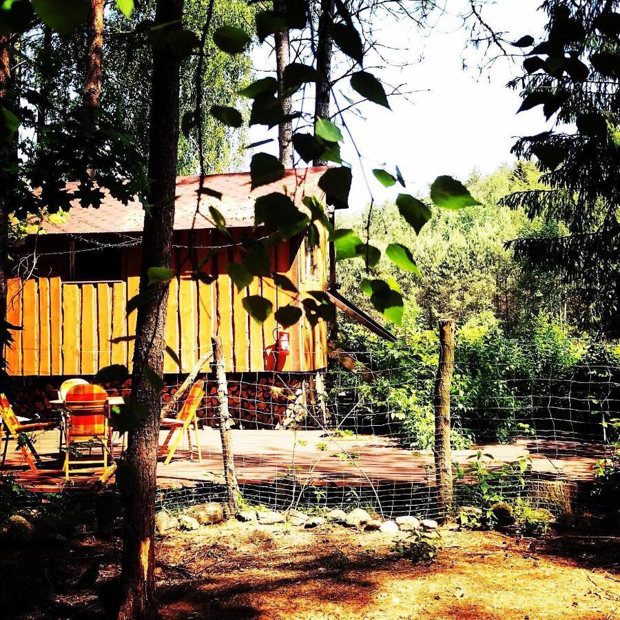 Nature Retreat "Upes Dizvietas" คราซลาวา ภายนอก รูปภาพ